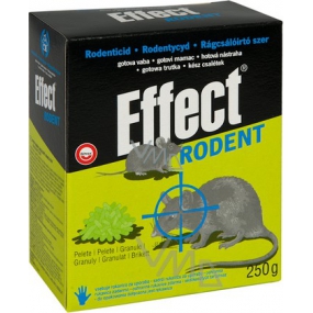 Effect Rodent granule rodenticid na myši a potkany 250 g