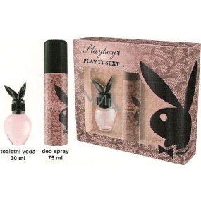 Playboy Play It Sexy toaletní voda 30 ml + deodorant sprej 75 ml, dárková sada