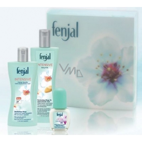 Fenjal Intensive sprchový gel 200 ml + tělové mléko 200 ml + Roll-on 50 ml, kosmetická sada