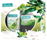Palmolive Naturals Olive Milk sprchový gel 250 ml + tuhé mýdlo 90 g, Olivový dotek kosmetická sada