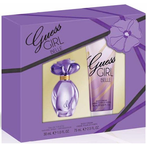 Guess Girl Belle toaletní voda 30 ml + tělový krém 75 ml, dárková sada