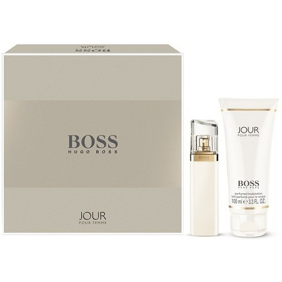 Hugo Boss Jour pour Femme parfémovaná voda 50 ml + tělové mléko 100 ml, dárková sada