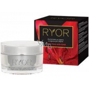 Ryor Argan Care with Gold se zlatem a arganovým olejem Noční krém 50 ml