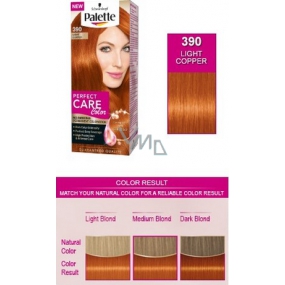 Schwarzkopf Palette Perfect Color Care barva na vlasy 390 Světle měděný