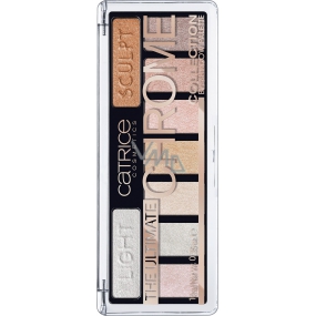 Catrice The Ultimate Chrome Collection Eyeshadow Palette paleta očních stínů 010 Heights and Lights 10 g