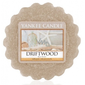 Yankee Candle Driftwood - Naplavené dřevo vonný vosk do aromalampy 22 g