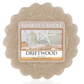 Yankee Candle Driftwood - Naplavené dřevo vonný vosk do aromalampy 22 g