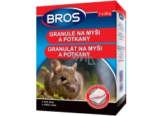 Bros Granule na myši a potkany 7 x 20 g