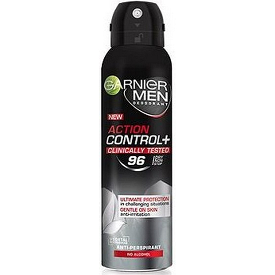 Garnier Men Mineral Action Control + Clinically Tested antiperspirant deodorant sprej pro muže 150 ml