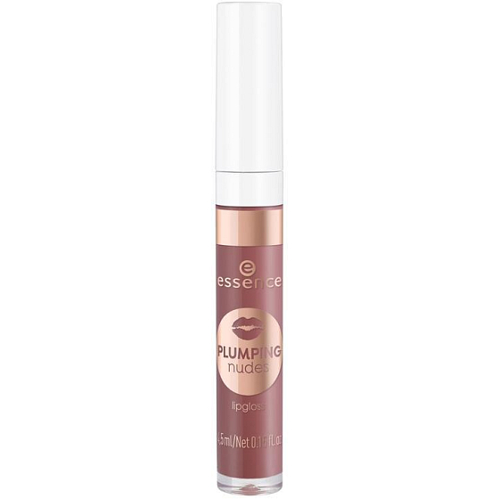 Essence Plumping Nudes lesk na rty 05 Bold Love 4,5 ml