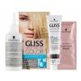 Schwarzkopf Gliss Color barva na vlasy 10-1 Ultra světle perleťová blond 2 x 60 ml