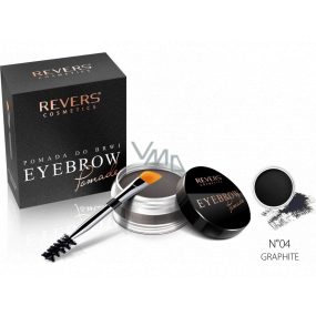 Revers Eye Brow Pomade pomáda na obočí s arganovým olejem 04 Graphite 3 g