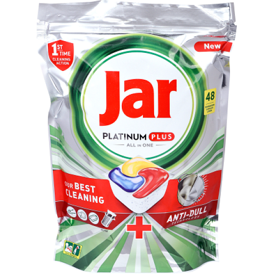 Jar Platinum Plus kapsle do myčky nádobí 48 kusů