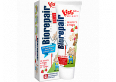 Biorepair Kids Zubní pasta s jahodovou příchutí pro děti 0-6 let 50 ml