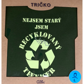 Albi Humorné tričko Nejsem starý, jsem recyklovaný teenager pánské, velikost L