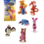 Disney Medvídek Pú, Mini figurka 1 kus 5 cm různé druhy z rodiny