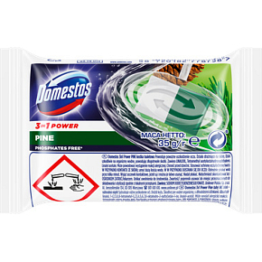 Domestos 3v1 Power Pine nádradní náplň do WC bloku, 35 g