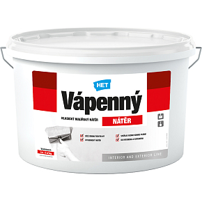HET vápenný nátěr, bílý, 6 kg HET vápenný nátěr, bílý, 6 kg