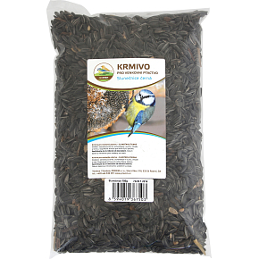 Proxim, krmivo pro ptáky, slunečnice černá ptačí mls, 0,7 kg Proxim, krmivo pro ptáky, slunečnice černá ptačí mls, 0,7 kg