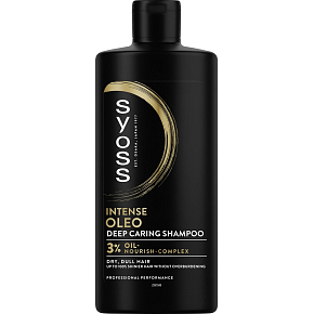 Syoss Oleo Intense šampon na suché a matné vlasy, 440 ml