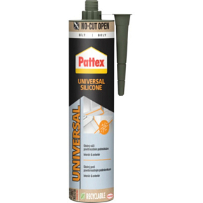 PATTEX Univerzální silikon, bílý, 280 ml PATTEX Univerzální silikon, bílý, 280 ml