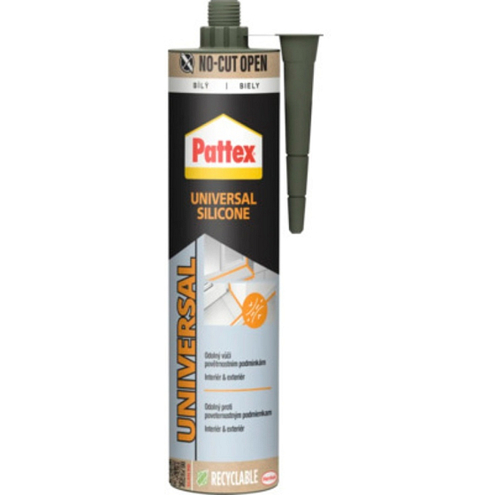 PATTEX Univerzální silikon, bílý, 280 ml