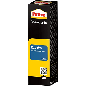 PATTEX Chemoprén Extrém kontaktní lepidlo v tubě, 120 ml PATTEX Chemoprén Extrém kontaktní lepidlo v tubě, 120 ml