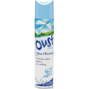 Oust Odour Eliminator Clean Scent vůně čistoty osvěžovač vzduchu 300 ml