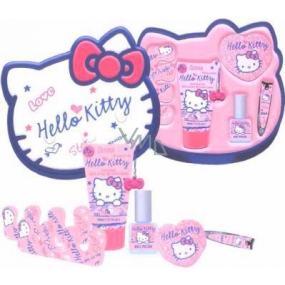 Hello Kitty Krém na ruce + lak na nehty + pilníček na nehty pro děti dárková sada