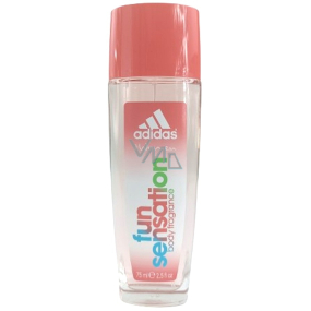 Adidas Fun Sensation parfémovaný deodorant sklo pro ženy 75 ml
