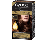 Syoss Oleo Intense Color barva na vlasy bez amoniaku 4-18 Hnědá moka
