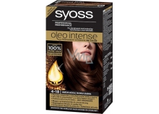 Syoss Oleo Intense Color barva na vlasy bez amoniaku 4-18 Hnědá moka
