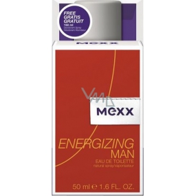 Mexx Energizing Man toaletní voda 50 ml + deodorant sprej 150 ml, dárková sada
