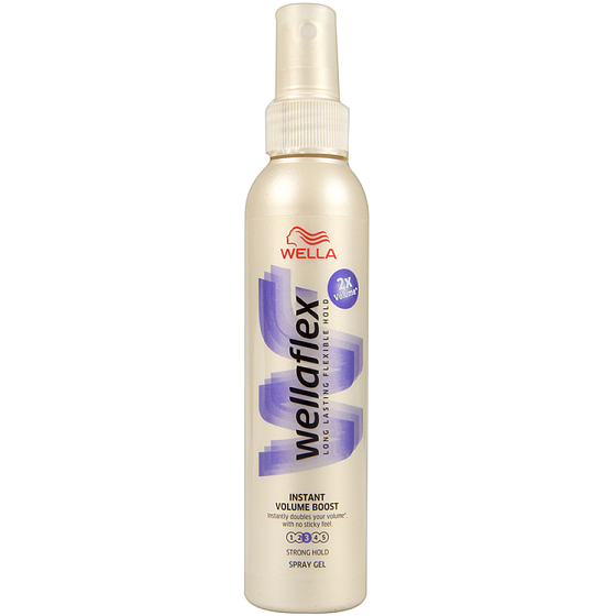 Wella Wellaflex Instant Volume Boost objem okamžité zpevnění gel na vlasy sprej 150ml