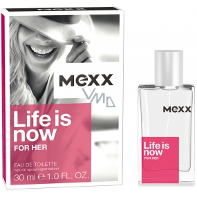 Mexx Life Is Now for Her toaletní voda 30 ml