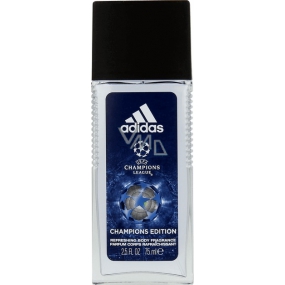 Adidas UEFA Champions League Champions Edition parfémovaný deodorant sklo pro muže 75 ml Tester