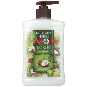 Bohemia Gifts Kokos tekuté mýdlo s kokosovým a olivovým olejem 500 ml
