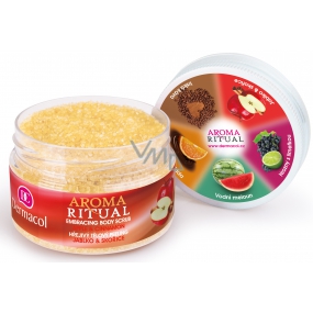 Dermacol Aroma Ritual Jablko a skořice Hřejivý tělový peeling 200 g