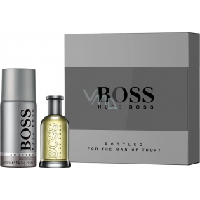 Hugo Boss No.6 Bottled toaletní voda pro muže 50 ml + deodorant sprej 150 ml, dárková sada