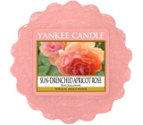 Yankee Candle Sun Drenched Apricot Rose - Vyšisovaná meruňková růže vonný vosk do aromalampy 22 g