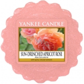 Yankee Candle Sun Drenched Apricot Rose - Vyšisovaná meruňková růže vonný vosk do aromalampy 22 g