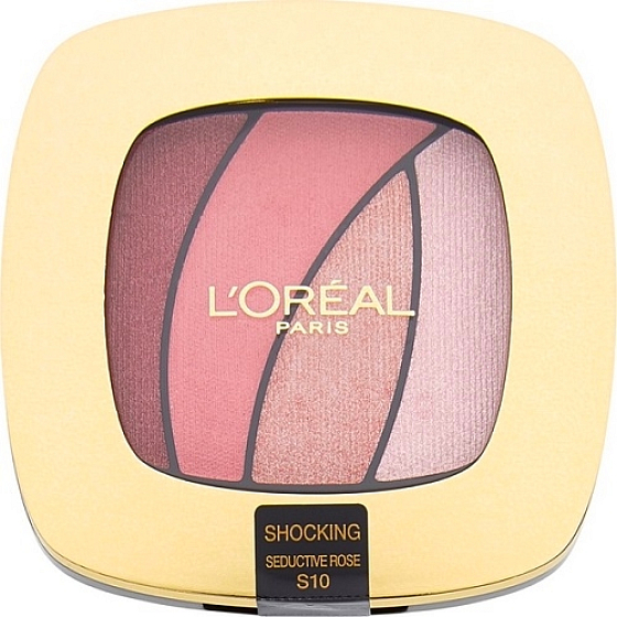 Loreal Paris Color Riche Les Ombres oční stíny S10 Seductive Rose 2,5 g