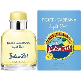 Dolce & Gabbana Light Blue Italian Zest pour Homme toaletní voda 75 ml