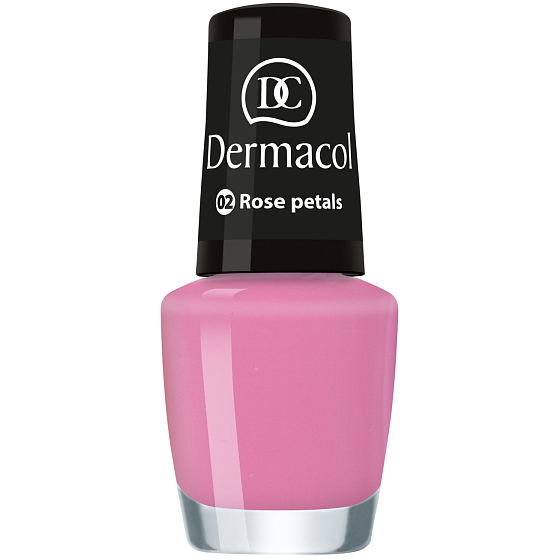 Dermacol Nail Polish Mini Summer Collection lak na nehty 02 Rose Petals 5 ml