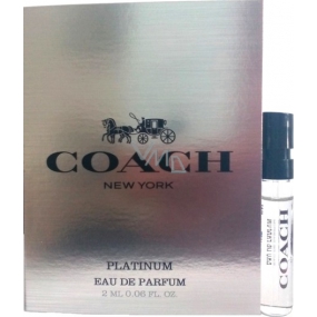 Coach Platinum parfémovaná voda pro muže 2 ml s rozprašovačem, vialka