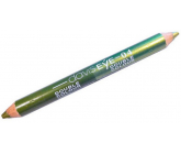 Princessa Davis Eye Double Colour oční stíny v tužce 04 světle zelená a tmavě zelená 6 g