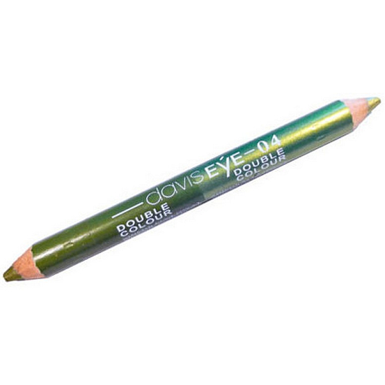 Princessa Davis Eye Double Colour oční stíny v tužce 04 světle zelená a tmavě zelená 6 g