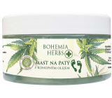 Bohemia Gifts Herbs Cannabis mast na paty s konopným olejem 100 ml