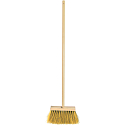 Spokar Koště zatloukané s holí, syntetické vlákna (PVC), hůl 120 cm, šířka 50 cm