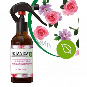 Air Wick Botanica Exotická růže a africká pelargónie osvěžovač vzduchu sprej 237 ml